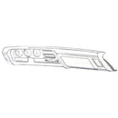 1969 Pontiac GTO Dash Board Bezel Insert  Wood Grain 4pc