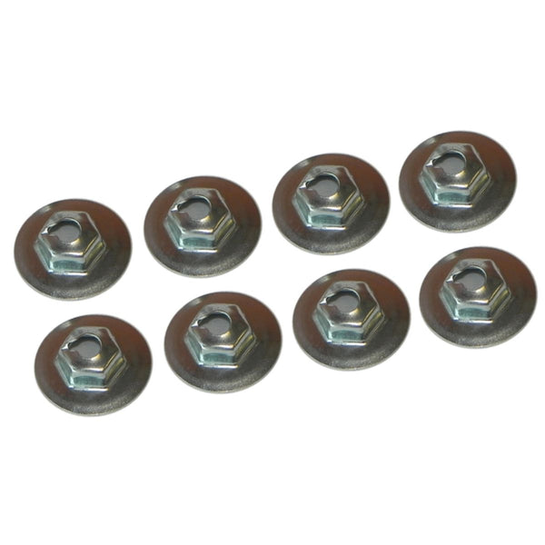 1969-72 Pontiac GTO Dash Vent Speed Nuts 8pc