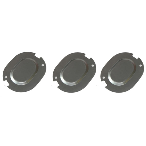 1964-66 GM Interior & Trunk Floor Drain Plug 3pc