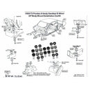 1968-72 Pontiac GTO/GP, Chevrolet Chevelle Solid Body Mount 1pc