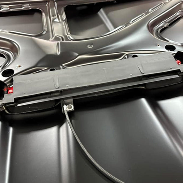 1969-70 Pontiac GTO Ram Air Upper Pan Hood Cable, Black Housing