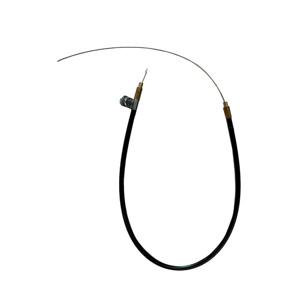 1969-70 Pontiac GTO Ram Air Upper Pan Hood Cable, Black Housing