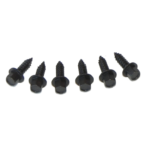 1964-72 GM Heater Control Cable Retainer Screws 6pc