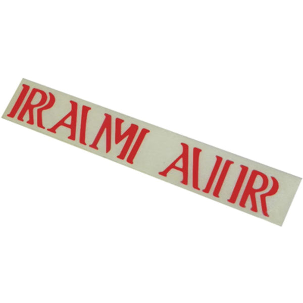 1969-70 Ram Air Hood Scoop Decal Ea - Red