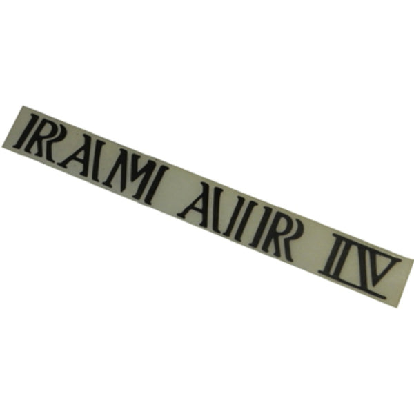 1969-70 Ram Air IV Hood Scoop Decal  Ea - Black