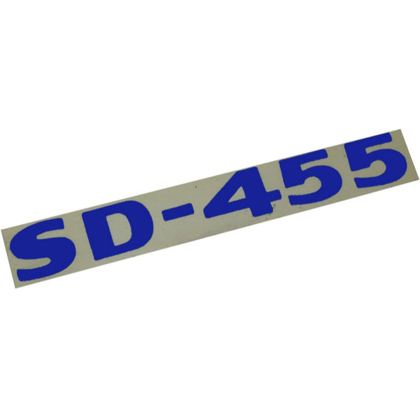 1973-74 Pontiac Firebird SD 455 Hood Shake Decal Ea - Blue