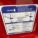 1970-72 Pontiac GTO Jack Stowage and Instruction 1pc