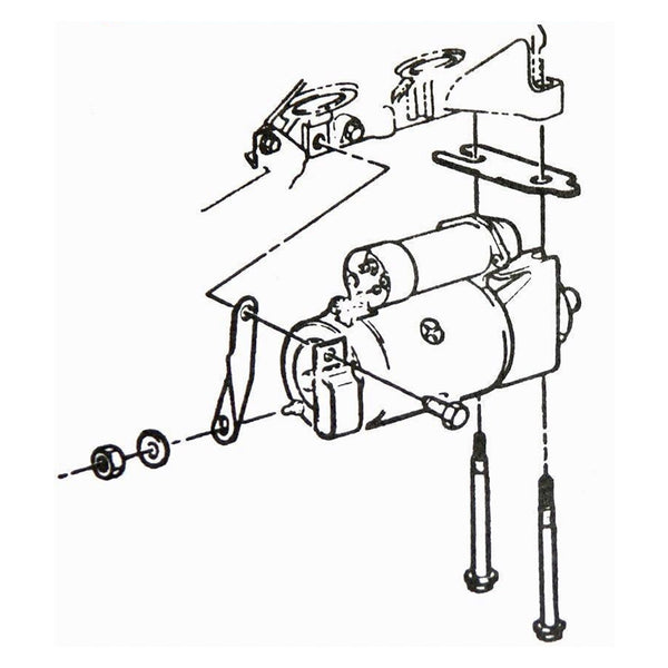 1964-79 GM Starter Back Cover Screw/Bolt