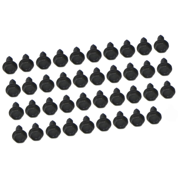 1971-72 Pontiac GTO HO Judge Ram Air Hood Pan Screws, Black 39pc