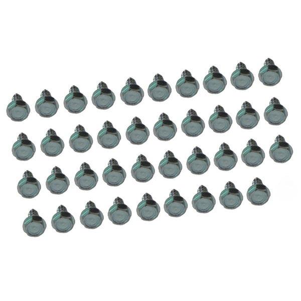 1971-72 GTO HO/Judge Ram Air Hood Pan Screws, Silver 39pc