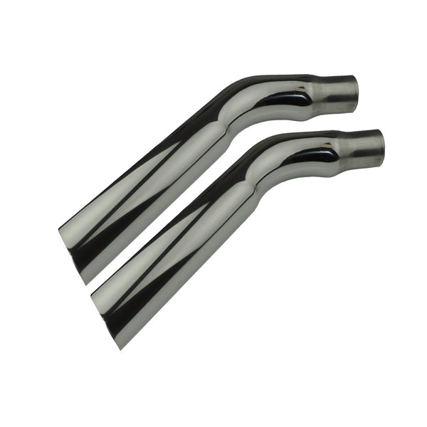 1970 Trans Am and Formula Rear Tail Pipe Extensions, 2pc