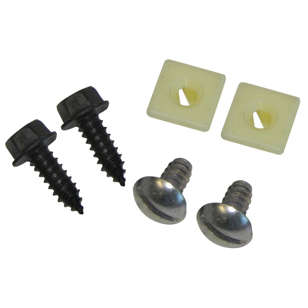 1968-72 Oldsmobile Cutlass 442 Front License Plate Bracket Hardware