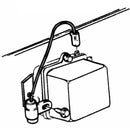 1964-70 GM Voltage Regulator Radio Capacitor - Stamped with "1960957"