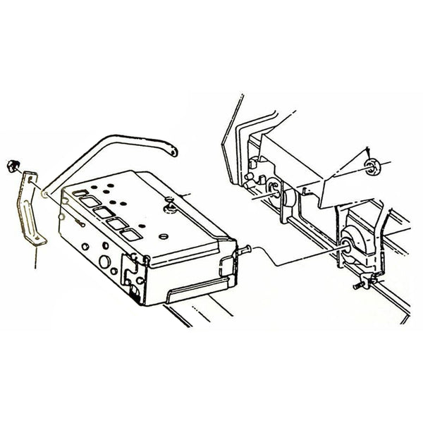 1970-72 Oldsmobile Cutlass 442 Radio Strap 1pc