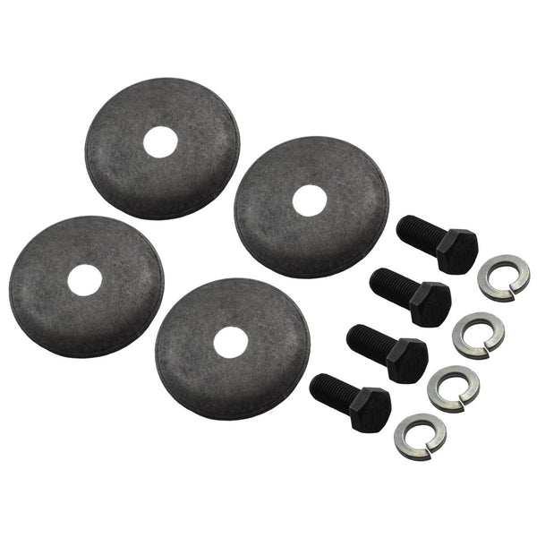 1964-72 GM A-Body Upper Arm Cross Shaft End Bolts & Black Phosphate Washers 12pc