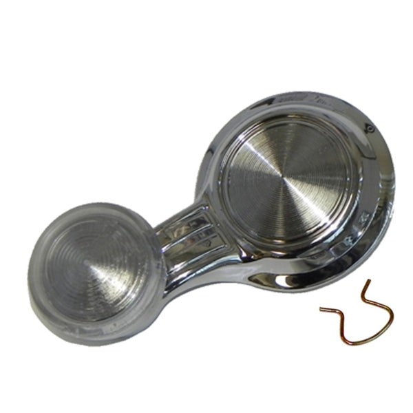 1968-72 GM A F & X- Body Vent Window Handle With Clear Knob 1pc
