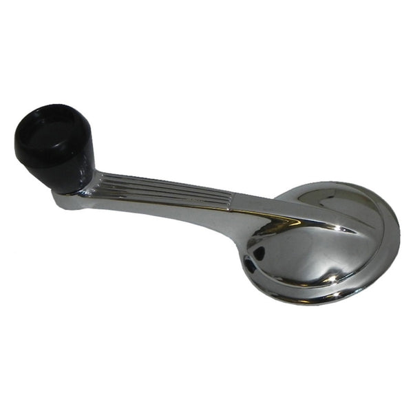 1955-64 GM Door Window Handle With Black Knob 1pc