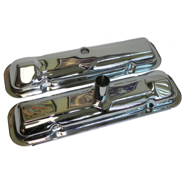 1964 Pontiac (All Models) Chrome Valve Covers, Pair