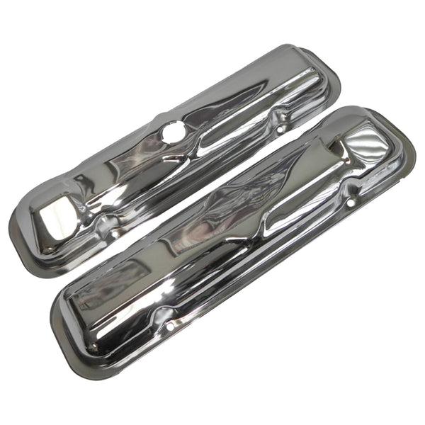 1966 Pontiac (All Models) Chrome Valve Covers, Pair