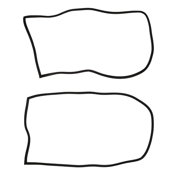 1968-72 GM A-Body 2 Door Post Door Weaterstrip Seals 2pc