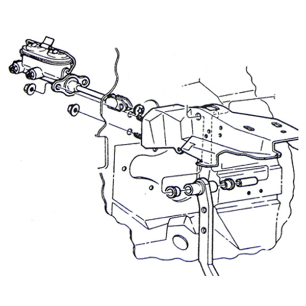 1964-72 GM A-Body, 1967-69 F-Body, 1968-74 X-Body Master Clevis Lock