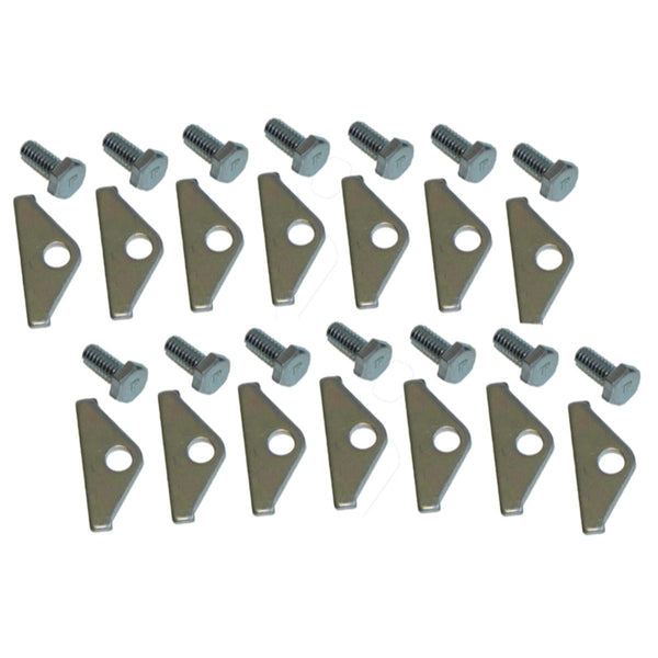 1965-74 Chevrolet Big Block Valve Cover Bolts And Retaining Tabs 28pc