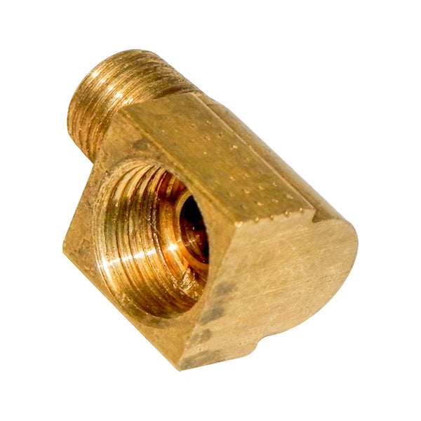 1964-1966 Pontiac GTO Tri-Power Fuel Fitting Block 90 Degree 1pc