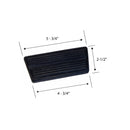 1964-1972 Chevrolet Chevelle 1967-1969 Camaro 1968-1974 Nova Automatic Transmission Drum Brake Pedal Pad 1pc