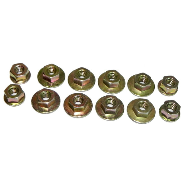 1970-1981 Pontiac Trans Am Rear Deck Lid Spoiler Mounting Nuts 12pc