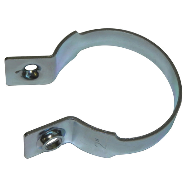 1964-1977 2" Silver Exhaust Ring Clamp, Each