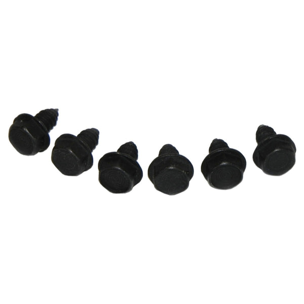 Brake Line Short Clamp Bolt, Coarse Thread 5/8" Long Factory Head 6pc
