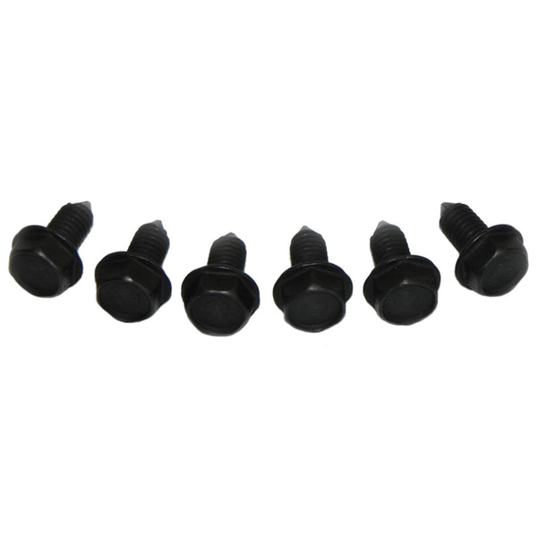 Brake Line Short Clamp Bolt, Fine Thread 5/8" Long Factory Head C Dash 6pc