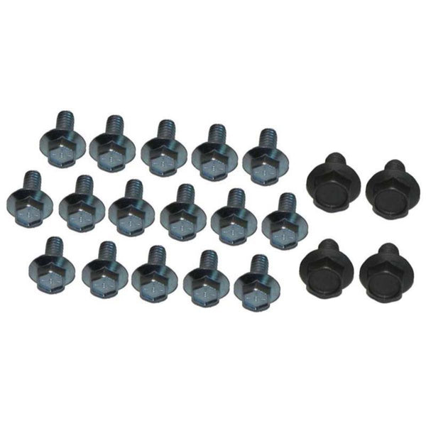 1964-72 Oldsmobile Oil Pan Bolts for All V8 Engines Including 79 Trans Am Olds 403, Correct E Head Marking 20pc