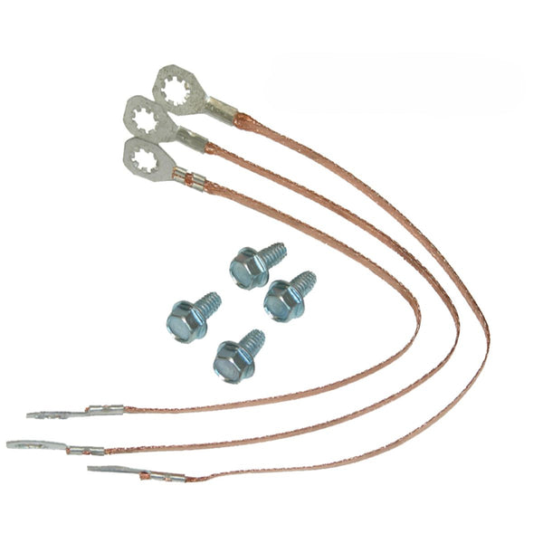 1964-1965 Chevrolet Chevelle Engine to Body Ground Straps 7pc