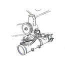 1972 GM A-body Chevelle Power Steering and Return Hose Kit 2pc
