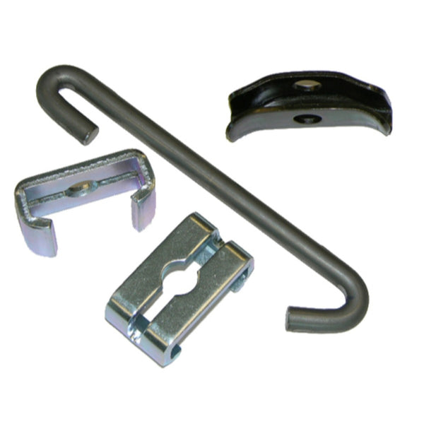 1964-67 A-body GTO, 442, GS Power Glide / T-350 / T-400 / MT. Parking Brake Cable Hardware Kit.