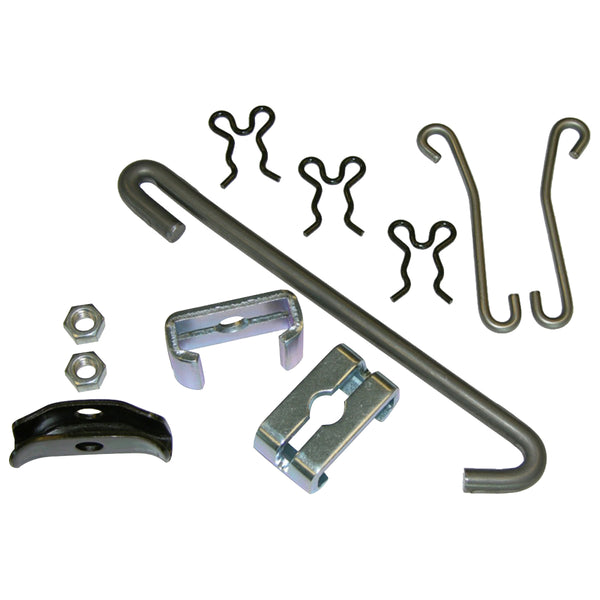 1968-1972 GM A-body Chevelle T-400 Parking Brake Cable Hardware 11pc