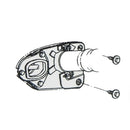 1964-1967 GM A-body Manual Trans Steering Column to Firewall Plate Bolts 7pc