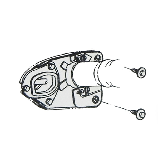 1964-1967 GM A-body Manual Trans Steering Column to Firewall Plate Bolts 7pc