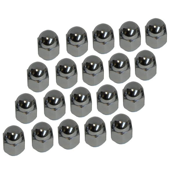 1964-1977 Oldsmobile, Buick Ralley Wheel Lug Nut Kit 20pc