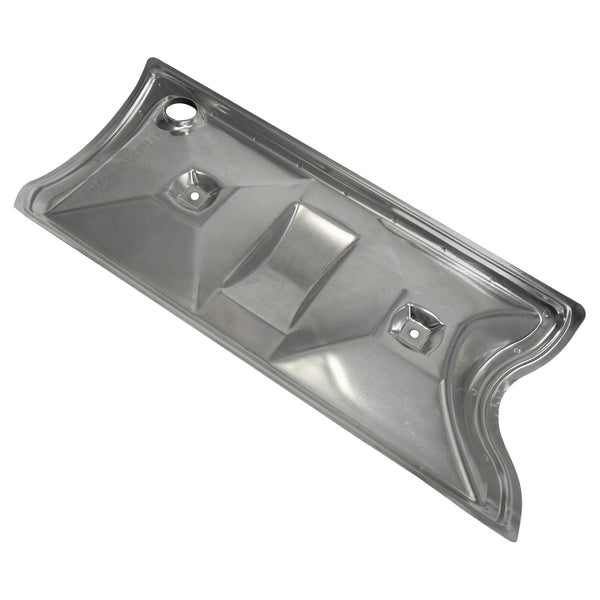 1968-1972 Pontiac, All Models, V8 Engine Intake Valley Pan Silver Zinc 1pc