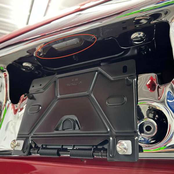 1964-72 Pontiac GTO Rear Bumper License Plate Lamp Light 1pc