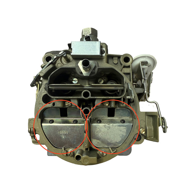 1964-72 All GM Rochester Carburetor Flap Doors, Secondary 2pc