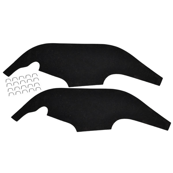 1969 Chevrolet Nova A-Arm Shields with Staples