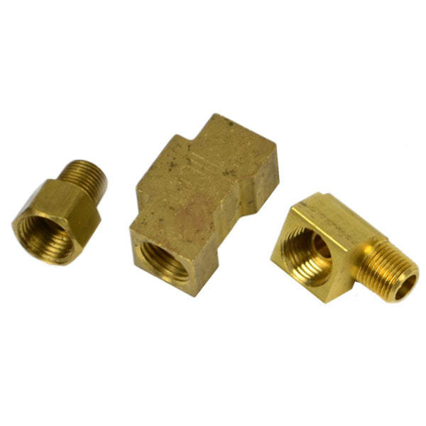 1968-71 Dodge Plymouth Hemi Fuel Blocks Brass 3pc