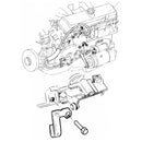 1972-79 Pontiac V8 Battery Cable Motor Mount Routing Clip 1pc