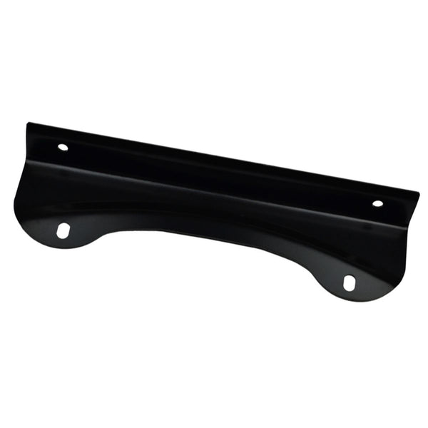 1970-72 Chevrolet Chevelle Front License Plate Metal Bracket Black 1pc