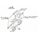 1964-74 GM Control Arm To Frame Bolts And Nuts 16pc