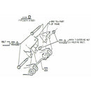 1964-74 GM Control Arm To Frame Bolts 6pc