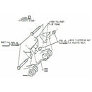 1964-72 GM A-Body 1967-69 F-Body 1968-74 X-Body Suspension Control Arm to Frame Mounting Bolts, 8pc